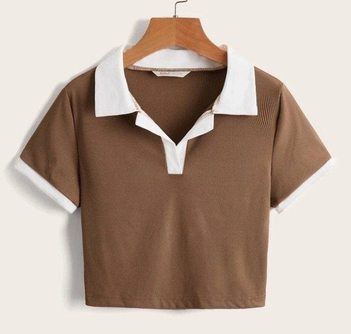 BLUSA CROPPED POPELÍN