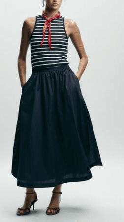 VESTIDO CAMISERO LARGO